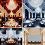 Luxury event staged at a historic château venue